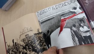 Livros com imagens de luta contra a ditadura são rasgados na biblioteca da UnB