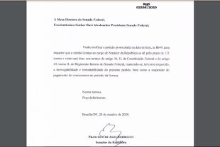 Dinheiro na cueca: Chico Rodrigues amplia sua licença para filho assumir mandato no Senado