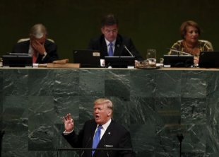 As chaves do discurso de guerra de Trump na ONU