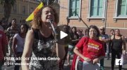 Luciana Genro presta apoio à greve dos servidores de Porto Alegre