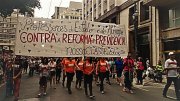 Professores de SP vão pra greve contra Doria em defesa aposentadoria neste 8M
