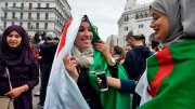 As mulheres argelinas assumiram a frente dos protestos contra Bouteflika