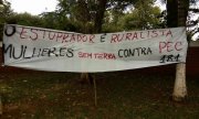Mulheres sem-terra ocupam fazenda de médico estuprador, no interior de São Paulo