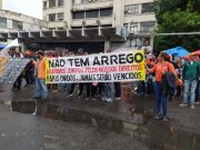 Garis forçam Paes a negociar e marcam nova manifestação para o dia 28