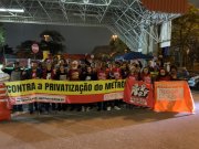 Começa forte greve do Metrô, CPTM e Sabesp em São Paulo! 