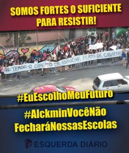 Alckmin implementa reorganização mas mobilização reverte fechamento de várias escolas
