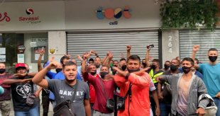 Entregadores da Rappi fazem paralisação em Belo Horizonte contra as condições de trabalho