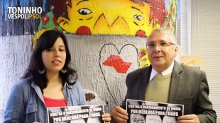 Vereador Toninho Vespoli (PSOL-SP) apoia ato e luta contra racionamento da merenda de Doria