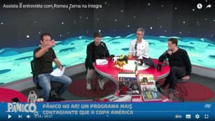 Com livro de misógino na mesa, Pânico entrevista Zema, que defende privatizações e Bolsonaro