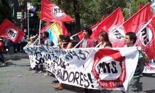México: marcha operária combativa No 1º de maio