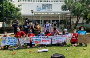 Estudantes prestam apoio às trabalhadoras terceirizadas assediadas na UFF