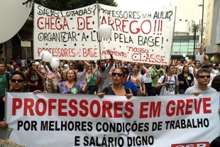 Desde 2014, 8M é marcado por greves de professores pelo país