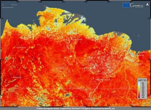 Onda de calor na Sibéria: 38 ºC, a temperatura mais alta da sua história 