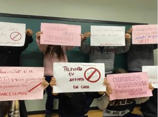 Estudantes do Paraná fazem protestos e recusam curso técnico à distância terceirizado