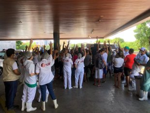 Terceirizados de hospitais do RN aprovam greve contra o não pagamento de salários