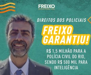 Marcelo Freixo e sua vergonhosa “luta” por mais verbas para a polícia