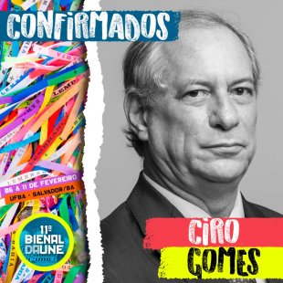 UNE confirma Ciro Gomes para BIENAL, mas não confirma um plano de lutas para os estudantes 
